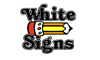 White Signs