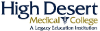 High Desert Medical College, a Legacy Education company
